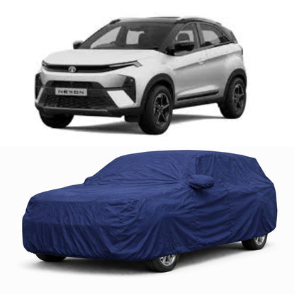 tata nexon car cover navy blue waterproof heavy duty